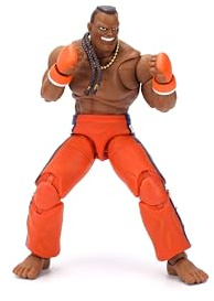 Jada Toys Street Fighter II Dee Jay Actionfigur Wave 3 - Maßstab 1:12, 15,2 cm hoch, austauschbare Köpfe, Hände & Zubehör