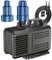 Pompa Acquario 5000L/H (MAX) 100W Pompa ad Immersione, Anfibio Pompa Laghetto con 2 Ugelli, Pompa Sommersa per Stagni, Giardini Rocciosi, Giardini, Pompa Acqua Altezza massima di sollevamento 4.2 m