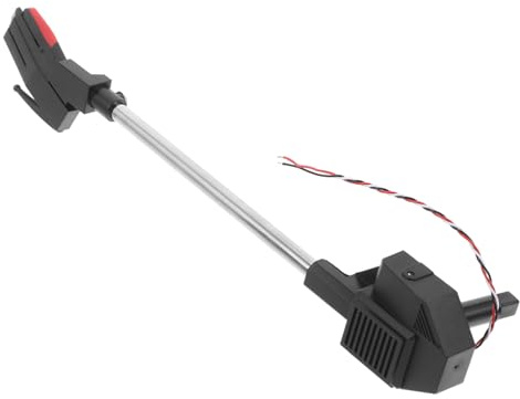 Schwarze Tonarm Komponente für Plattenspieler mit Stylus | Abs und Metall, Ersatzteil für Vintage Geräte, Einfache Montage, Zuverlässige Wiedergabe