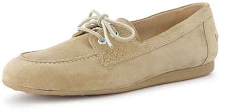 Paul Green snörskor 1136-007, råläder, beige, damer, Beige, 39 EU