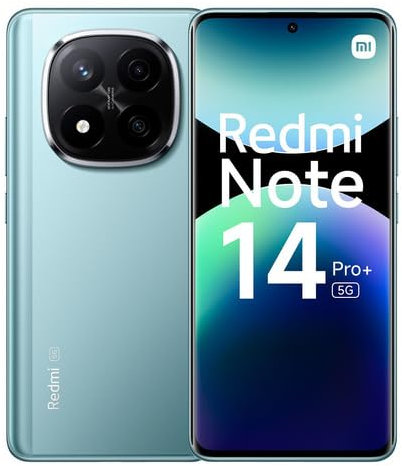 XIAOMI Redmi Note 14 5G, Nero, display AMOLED da 6,67 pollici, 8+256 GB, smartphone con processore Dimensity 7025 Ultra e 108 MP AI tripla fotocamera, batteria da 5110 mAh, con caricatore, senza NFC