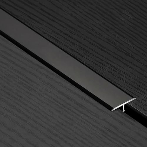 Eleeonora Profilo di Transizione Pavimento,Profilo di Raccordo per Pavimenti,Modanatura A T,Pavimenti di Collegamento di Piastrelle in Laminato,Striscia di Giunzione per Pavimenti,Alluminio