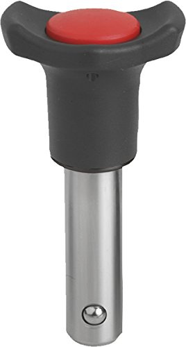 KIPP Kugelsperrbolzen, Form:B, D1=8, L=40, 1 Stück, K0363.13808040