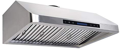 Hotte Aspirante avec Moteur 1530 m3/h - 1200 mm - Combisteel