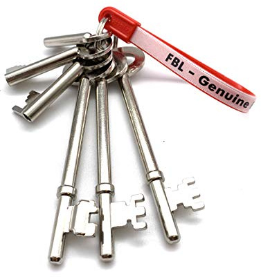 EAI Fire Brigade FB Master Key Set 1, 6 Keys, FB1/2/4/fb/fb11/fb14