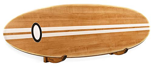 Yes4All Supports muraux pour planches de paddle, Supports pour planches de surf avec rembourrage en mousse, Stockez et affichez jusqu'à 3 planches de surf, snowboards, longboards, noir