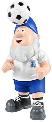 FOCO England FA Football Premier League Championship Header Ball Gartenzwerg Ornament für drinnen und draußen
