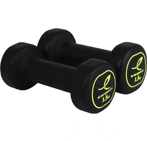 ENERGETICS Unisex – Erwachsene Neoprene Dumb. Pairs Hanteln