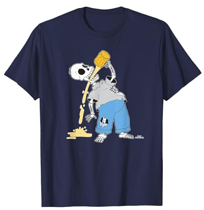 Los Simpson: Homer Skeleton Beer Treehouse of Horror Camiseta