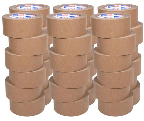 ADHES Biodegradable Kraft Paper Tape Eco Friendly Packing Tape Writable