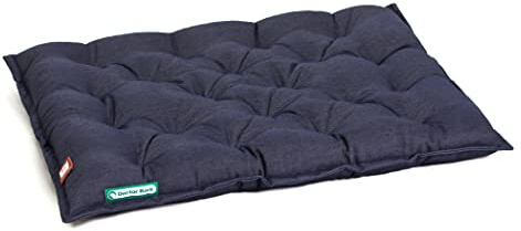 Doctor Bark Hundekissen Urban - orthopädisches Hundebett für große Hunde - waschbar bis 95°C - robuste Indoor/Outdoor Hundematratze - Made in Germany (XL - 90x70 cm, Königsblau)