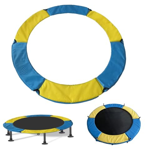 SMELEYOU Trampolin Abdeckung 140 cm Trampolin Federabdeckung Einfassung Sicherheitsschutz Federschutzabdeckung Ersatzpolster Trampolin Ersatzteile