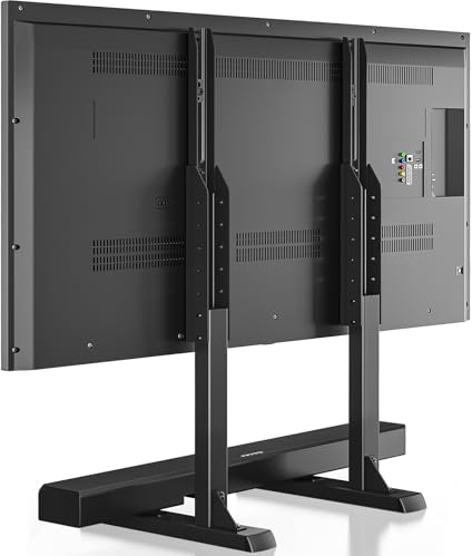 TVON Universal Großer TV Ständer TV Standfuss Fernseher Standfüße Beine Höhenverstellbar für 37 zu 86 Zoll Fernseher Max. 68 KG VESA 800x600 mm