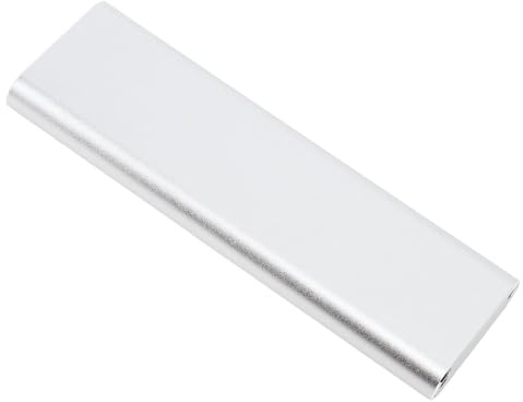 Caja NVMe SSD, USB3.1 Gen2 Tipo C 10Gbps Carcasa de Aleación de Aluminio Caja M.2 SSD Adaptador NVMe a USB Caja SSD M.2 NVMe Caja de Disco Duro PCIE M.2 con Cable de Datos