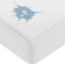 VOUNOT®Juego de 2 Protector de Colchón Impermeable 135x190x30cm, Funda Colchón Rizo Poliéster Certificación Oeko-Tex Cubre Colchón Transpirable y Ajustable Sábana Bajera para Cama Elástica en Contorno