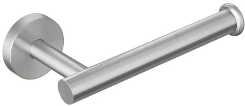 Porte-Rouleau de Papier Toilette, Montage Mural à vis pour Salle de Bain, Cuisine, buanderie, Design Moderne, Peut contenir des Rouleaux de Papier Toilette, en Acier Inoxydable Nickel brossé