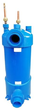 KOROBIE Wort Chiller, Scambiatore di Calore A Tubo Ritorto Ad Alto Trasferimento di Calore da 17KW, Scambiatore di Calore in Io for Piscina, Eatore da 10kw