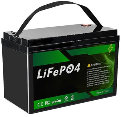 HJGHY Batterie au Lithium 12 V 100 Ah LiFePO4 100 Ah 120 Ah 160 Ah 180 Ah 200 Ah Batteries au Lithium 200 A BMS intégrées pour Camping-Car, Marine, Camping,12v,180Ah