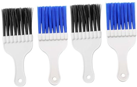 jojofuny 4piezas Cepillo Limpiador De Radiadores y Aletas Para Aire Acondicionado De Limpieza De Condensadores y Evaporadores Para Refrigeradores y Coils