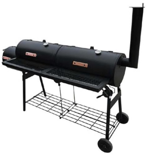 Maison et jardin, cuisine et salle à manger, appareils de cuisine, grillades extérieures-maison-fumoir BBQ Nevada XL noir