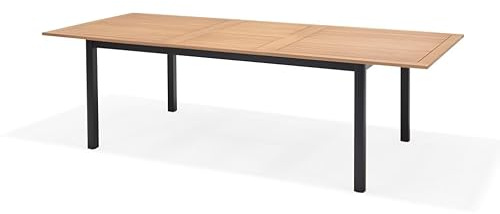 Primaster Gartentisch Vasto 180 x 100 cm ausziehbar bis 2,40 m Eukalyptusholz