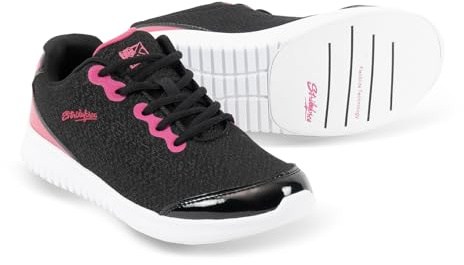 KR Glitz Black/Magenta Size 7.5