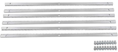 Accionamiento de puerta corredera, abridor de puerta, puerta batiente, juego de engranajes para puertas correderas, 12 mm de grosor, para un movimiento suave y silencioso de la puerta