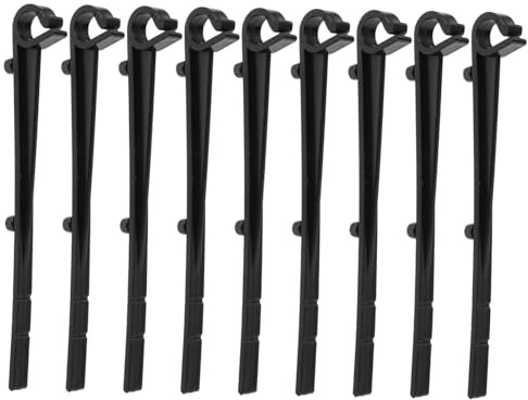 DIYEAH Lot De 20 Clips De Fixation Pour Filtre De Gouttière Pinces De Protection Pour Gouttière Crochets De Protection Pour Gouttière Filtre Crépine Clip Pour Filet De Gouttière