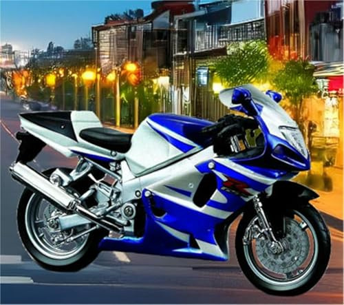 Leksaksmotorcykel Diecast Metal För Model 1/18 Samling Present till För Suzuki GSX-R750 GSXR750 GSX R750