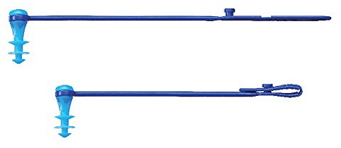 View Swimming Gear Silicone 2-Way Ear Plugs,Blue,VA-1201A-BL