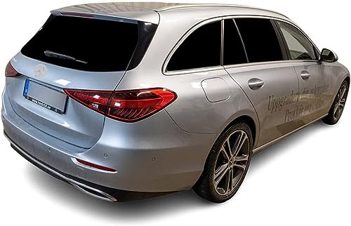 Solarplexius PKW Auto Sonnenschutz passgenau für Mercedes C Klasse Kombi S206 ab 2021 Scheiben-Tönung Keine Folie Komplettsatz