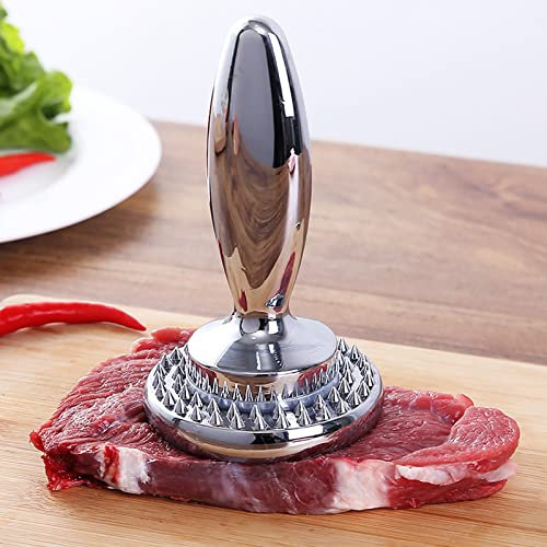 Ablandador de carne, herramienta ablandadora de carne con cuchillas de aguja de aleación de zinc, no más mazo de carne o martillos, máquina ablandadora de carne de cocina adecuada para ablandar,