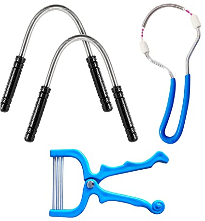 NITAIUN 4 delar vår- och ansiktshårborttagare manuell epilator våransikte epilator verktyg ta bort hår från överläpp, haka, kinder och nacke skönhetsverktyg för kvinnor flickor eller män (4 st)