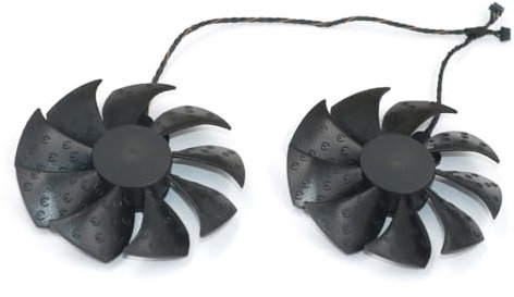 RAKSTORE PLA09215S12H Graphics Card Cooling Fan Replacement for EVGA RTX 2060 Super RTX 2070 2070 Super RTX 2080 2080 Super RTX 2080 Ti XC Quiet Cooler Fan (for XC Edition)