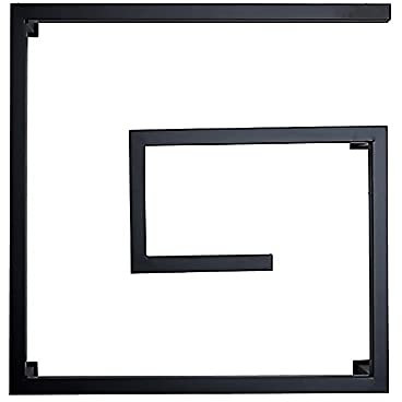 WUBYING Scaldasalviette Elettrico a Parete Scaldasalviette Elettrico a Basso consumo energetico da 59 W Scaldasalviette Elettrico a Parete Scaldasalviette in Acciaio Inox, asciugasalviette