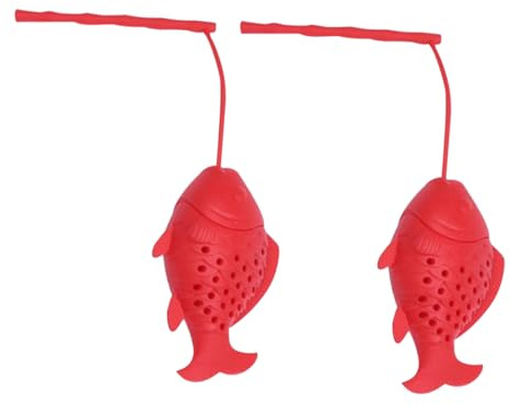 VERDANVERSE 2pièces Passoire à Thé Créative Forme De Poisson Avec Filtre Infuseur Pratique Pour Thés Vrac Et Réutilisable Et Facile à Nettoyer