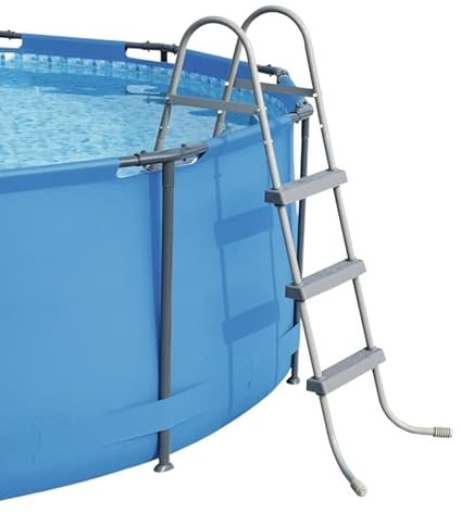 Pool Steps, Swimming Pool Escalator Double-Sided Escalator Swimming Pool Ladder Pool Ladder,Safe & Sturdy(2)