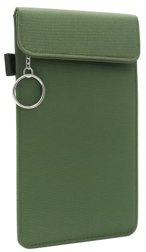 Faraday Mobile Phone & Car Key - Anti Tracking Mobile Phone Case 10 x 18 cm - RFID & Keyless Go Protection - EMF Shielding Signal Blocker Case Against Radio, GPS & WLAN - Smartphones up to 6.9 Inches