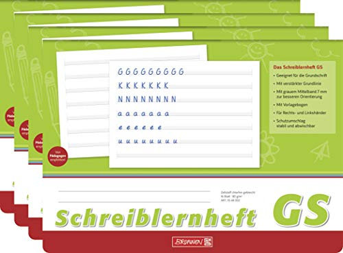 Brunnen Schreiblernheft (4, Lineatur GS)