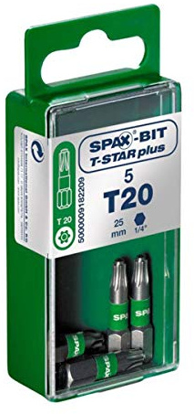 Bit T-STAR Plus, SPAX - T20