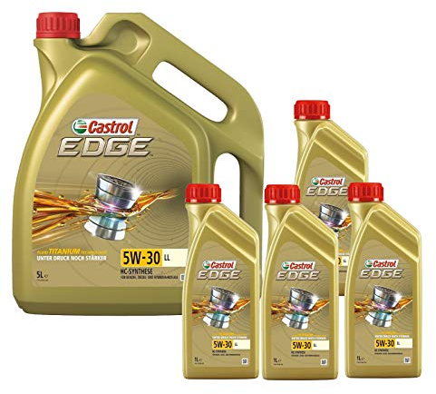 Motorenöl 5W-30 Edge Titanium C3 [9 L] von Castrol (SET1552FD9L) Öl Schmierung Motorenöl