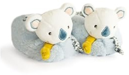 DOUDOU ET COMPAGNIE-Babyschuhe mit rassel 0-6 mois YOCA Koala-0-6 mois-DC3675