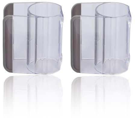 FLEXMAN 2 Stück Befestigungsclip Halter Kompatibel, Staubsauger Aufbewahrungsregal Halterung Organizer Zubehör, Staubsauger Halterung, Staubsauger Zubehörhalter für V7 V8 V10 V11