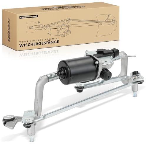 Frankberg Tringlerie d'essuie-glace, moteur d'essuie-glace avec moteur | Compatible avec: Prius W3