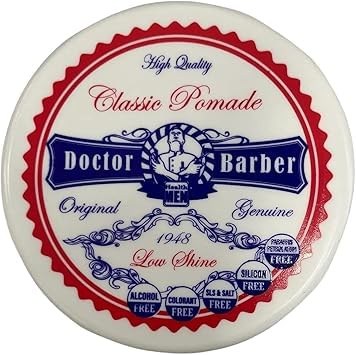 Doctor Barber Classic Pomade Original Genuino 100 ml - Sin alcohol, sin colorante, sin siliconas, sin parafina