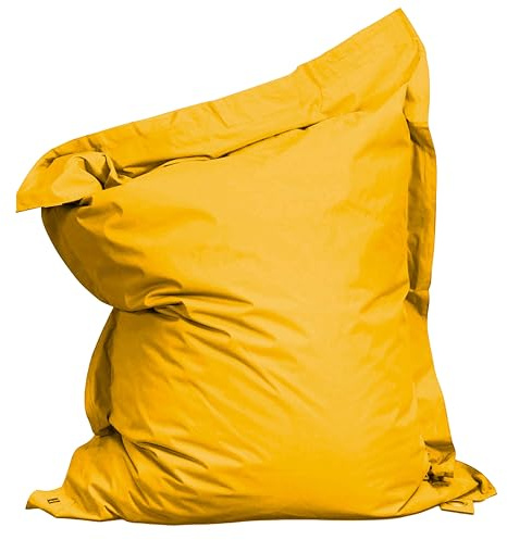 Oviala Coussin de Sol XXL Jaune