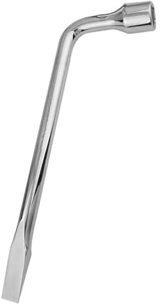 THINCAN Extendable L Type Tire Spanner Heavy Dutys AntiCorrosion Brace Wrench Space Saving Automotive Tool for Mechanics Adjustable L Shaped Tire Iron Wrench