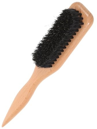 PACKOVE Bartbürste für Herren Bartpflege Bartglätter Ergonomischer Griff Weiche Borsten für Präzises Styling und Sanfte Bartpflege