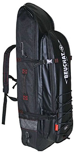 BEUCHAT Mundial Long Diving Backpack for Long Fins with Insulated Cooler Compartment for Spearfishing, Diving, Freediving, and Scuba