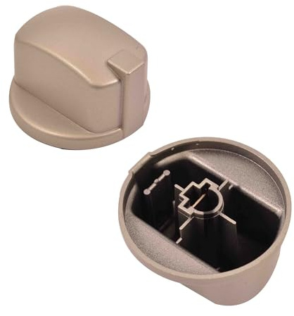 sparefixd Silver Control Knob to Fit Indesit Oven Cooker